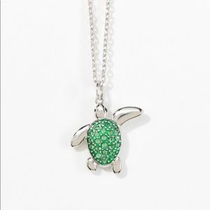 Touchstone Crystal by Swarovski Sea Turtle Necklace